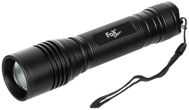 Lampe torche Fox Outdoor Security 1000 lumens portée 500 m autonomie 30 heures