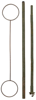 Support de filet de camouflage hongrois, surplus d'occasion, lot de 5