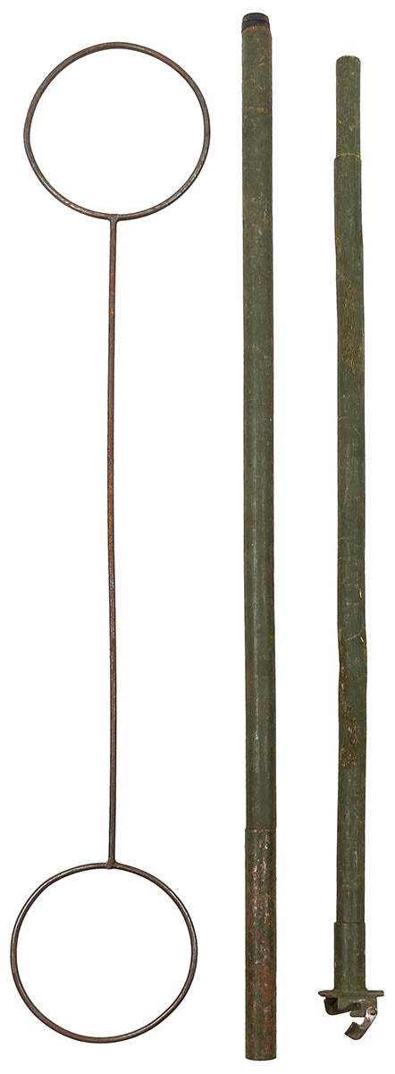 Support de filet de camouflage hongrois, surplus d'occasion, lot de 5