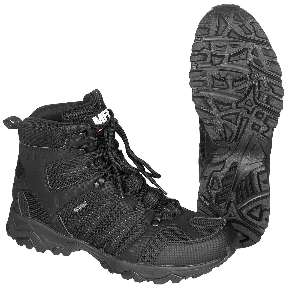 Chaussures d'intervention montantes MFH Professional Tactical à membrane HBR respirante