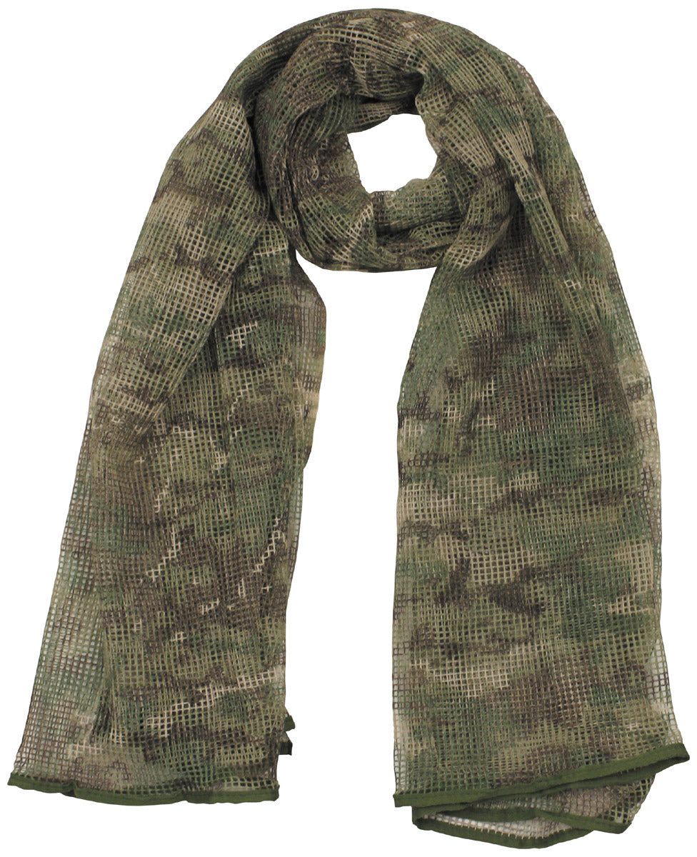 Écharpe filet multiusage MFH 190 x 90 cm en polyester fin et découpable