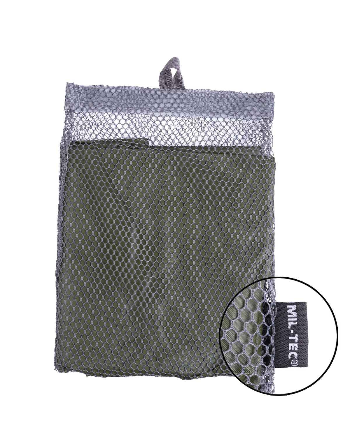 Poncho Mil-Tec en PVC 0,15 mm de 203 x 127 cm et 300 g avec filet de rangement