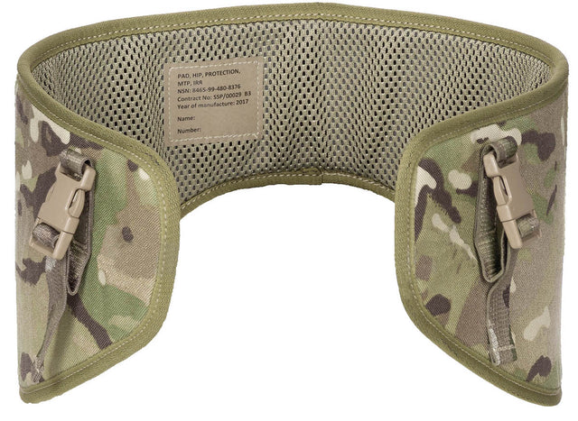 Ceinture ventrale de sac à dos britannique, motif MTP, surplus d'occasion, lot de 5