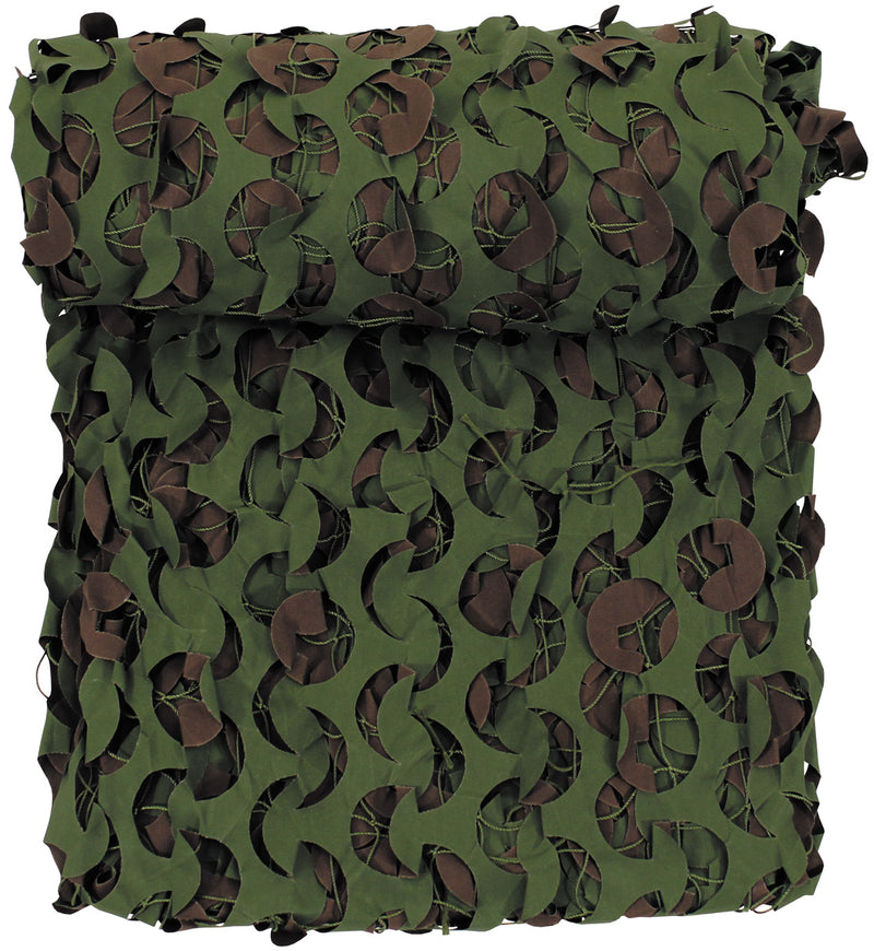 Filet de camouflage britannique MFH ignifugé avec filet support et boucles