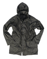 Veste de pluie Mil-Tec Quickpack en nylon enduit 3 000 mm 260 g avec sac de rangement