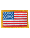 Ecusson drapeau américain Mil-Tec en polyester et coton pour manche de tenue de service