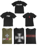 T-shirt imprimé Mil-Tec à motif graphique, livré en assortiment de coloris variés