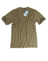 Maillot de corps Mil-Tec en tissu Coolmax manches courtes pour évacuation de l'humidité
