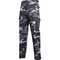 Pantalon de combat Mil-Tec type BDU Ranger coupe droite en polyester coton six poches