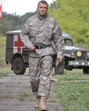 Veste de combat Mil-Tec MCU en ripstop polyester coton col montant et coudes rembourrés