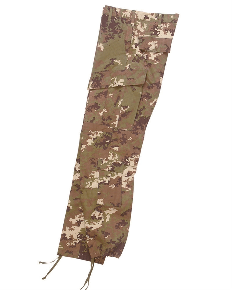 Pantalon de combat Mil-Tec type ACU en coton ripstop genoux renforcés et six poches