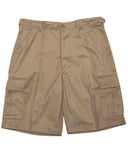 Short type BDU Mil-Tec pour enfant en polyester coton six poches ceinture ajustable