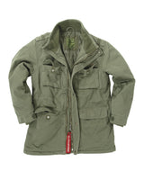 Veste doublée Mil-Tec type Ranger pour enfant en coton twill prélavé et quatre poches