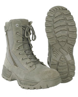 Chaussures d'intervention Mil-Tec Tactical Boot à double fermeture à glissière latérale