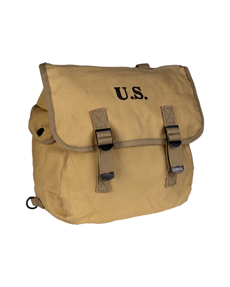 Sacoche Mil-Tec en coton, reproduction de la musette américaine de modèle M36