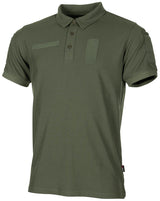 Polo Tactical MFH en polyester à fibres Coolmax avec deux poches de bras