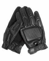 Gants tactiques Mil-Tec en cuir de chèvre avec dos rembourré et renfort de paume