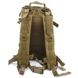 Sac à dos 27 L Assault Pack polyester 600D MOLLE à découpe laser