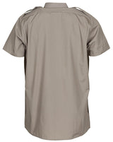 Chemise de service britannique à manches courtes, surplus d'occasion, lot de 10