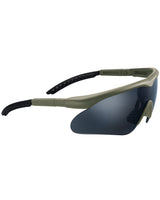 Lunettes de protection Swiss Eye Raptor taille moyenne EN 166 et pochette microfibre
