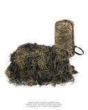 Grand filet de camouflage Mil-Tec Ghillie Cover Pro 300 × 200 cm en polyester ignifugé