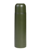 Bouteille thermos Mil-Tec en acier inoxydable 1 litre à isolation sous vide avec gobelet