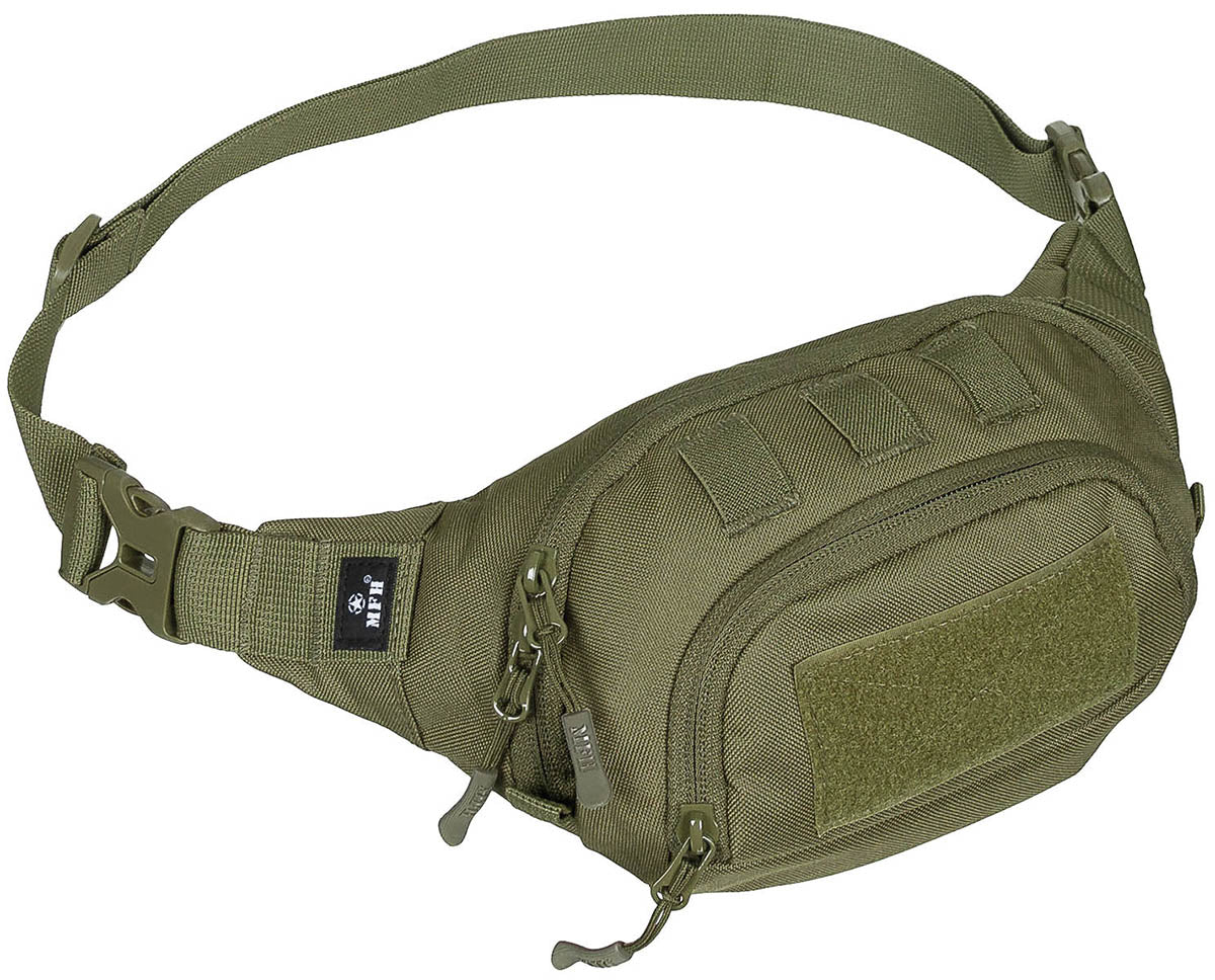 Sacoche de hanche MFH Tactical 32 x 14 x 4 cm avec ceinture réglable 120 cm