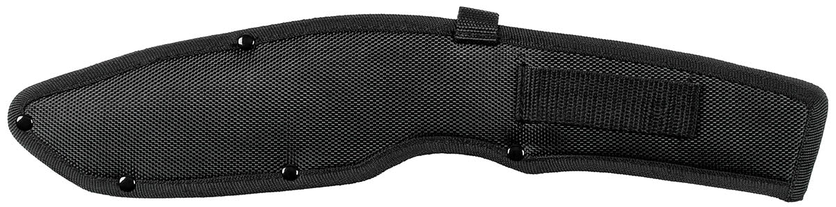 Machette Kukri MFH lame 24 cm revêtue titane manche caoutchouc et fourreau nylon