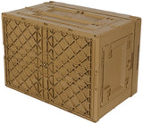 Caisse pliable MFH en polypropylène 20 et 60 l empilable à couvercle intégré