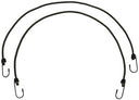 Lot de 2 tendeurs élastiques MFH 75 cm diamètre 6 mm à crochets en acier