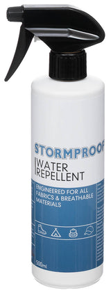 Spray imperméabilisant Stormproof Stormsure en 250 et 500 ml toutes matières