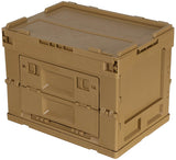 Caisse pliable MFH en polypropylène 20 et 60 l empilable à couvercle intégré