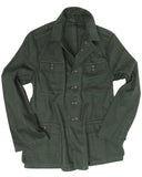 Veste de treillis M40 type Wehrmacht Mil-Tec en lin et coton, doublure coton