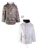 Veste réversible ouatinée type Wehrmacht Mil-Tec en coton, garnissage 440 g/m²