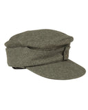 Casquette de campagne M43 type Wehrmacht Mil-Tec en laine et viscose doublée coton