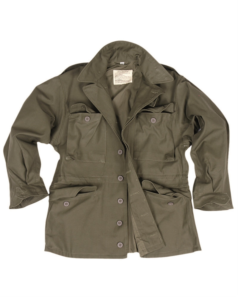 Veste de campagne M43 type US Mil-Tec en coton, doublure coton, reproduction