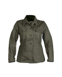 Chemise de campagne femme type US Mil-Tec en coton sergé chevrons