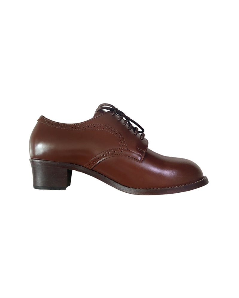 Chaussures de service basses type US Mil-Tec femme en cuir de bovin, six œillets