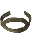 Jugulaire de casque parachutiste type US M1C en sangle de coton, stock ancien