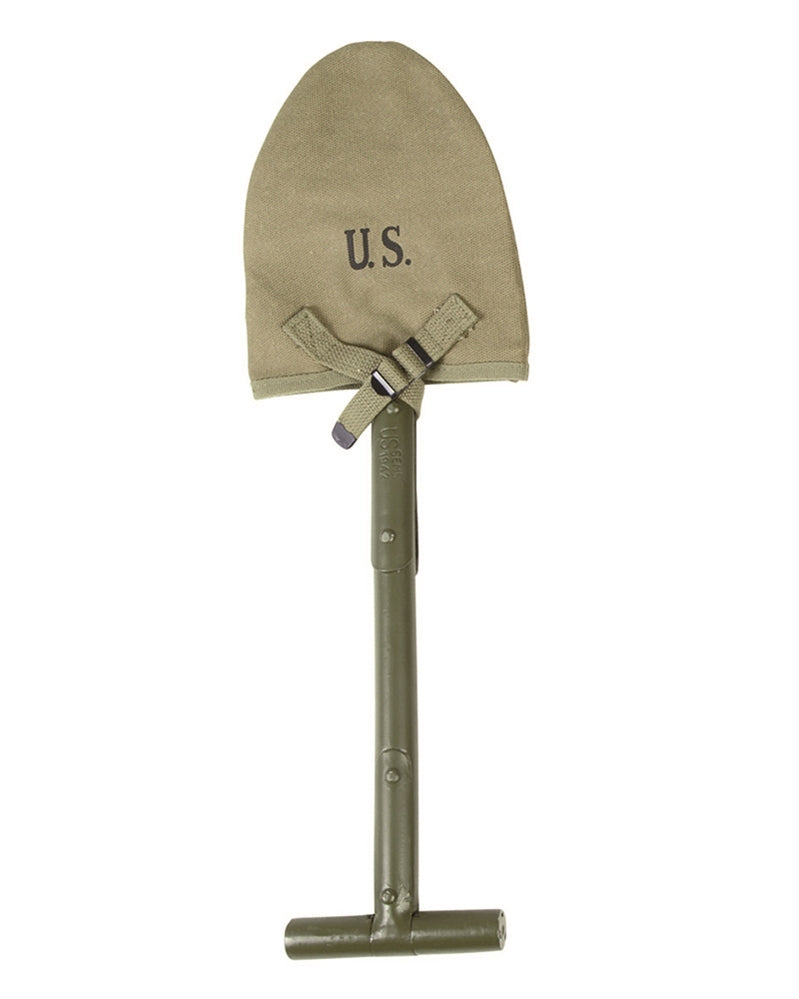 Housse de pelle type US M1910 Mil-Tec en toile de coton, reproduction historique