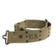 Ceinturon militaire à œillets type US modèle M36, pièce de stock ancien