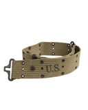 Ceinturon militaire à œillets type US modèle M36, pièce de stock ancien