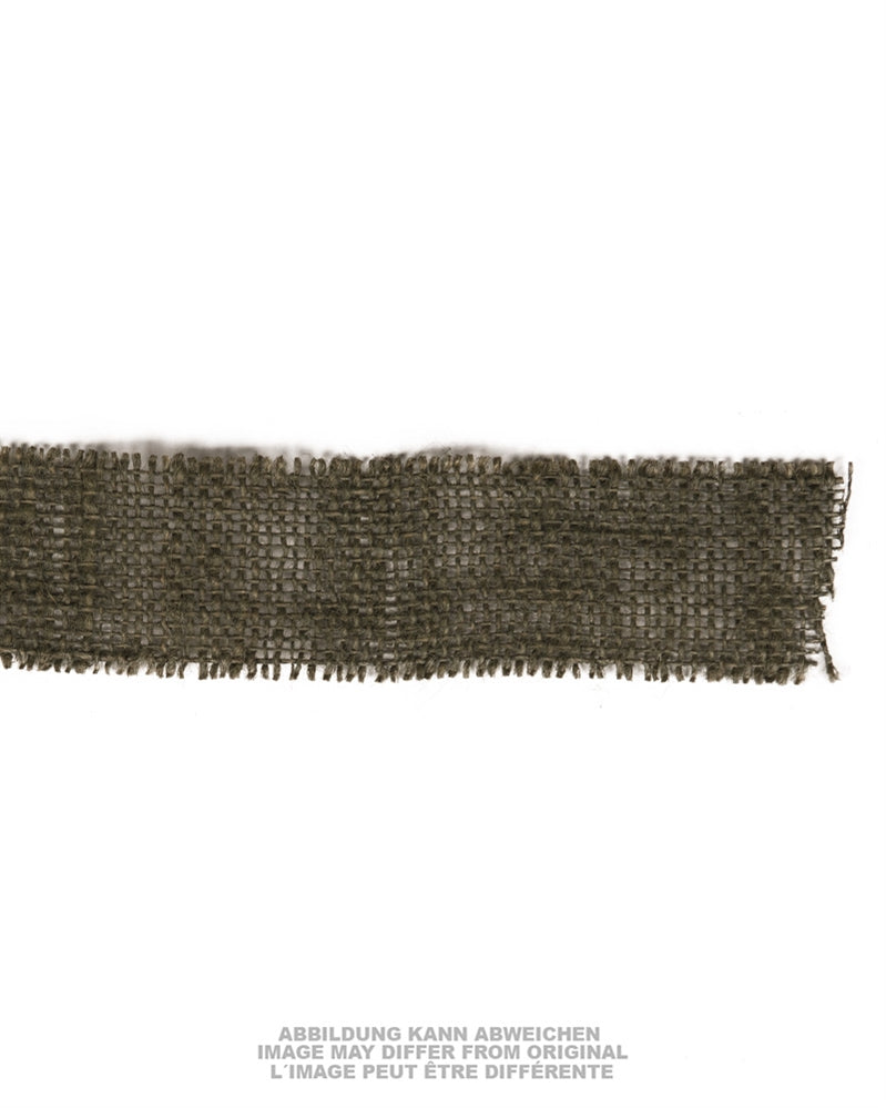 Bandes de jute pour filet de camouflage type US 90 m en 5 cm de large
