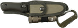 Ensemble couteau de survie MFH lame 10 cm avec couteau pliant scie et lampe