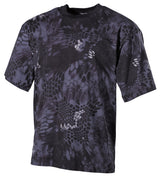 T-shirt US manches courtes MFH Snake coton 170 g/m² à impression réactive