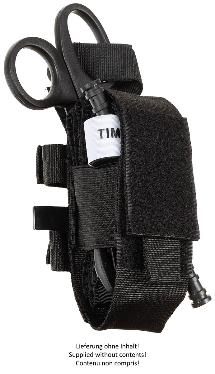 Pochette accessoires MFH IFAK auto-agrippante 5 x 17 x 6 cm en polyester MOLLE