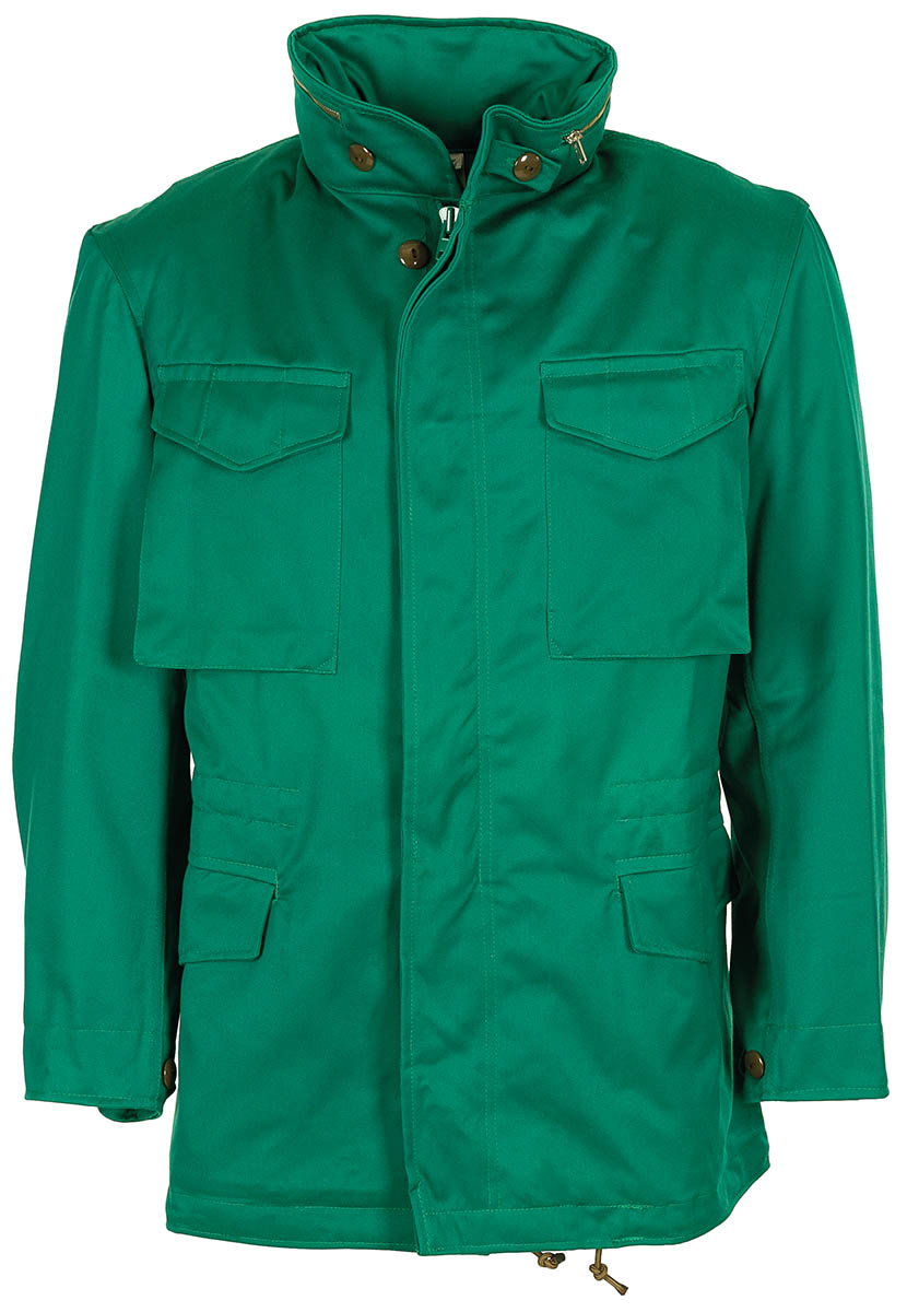 Veste de campagne autrichienne en coton et polyester, surplus d'occasion, lot de 5