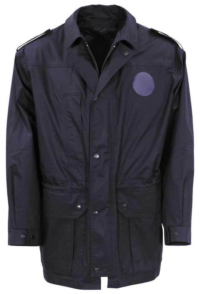 Parka néerlandaise tout polyester, surplus comme neuf pour le travail extérieur et le bivouac