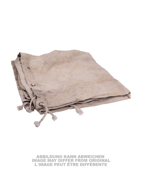 Toile de tente individuelle type soviétique, bâche de bivouac d'occasion