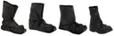 Surchaussures britanniques en caoutchouc, surplus d'occasion, lot de 5